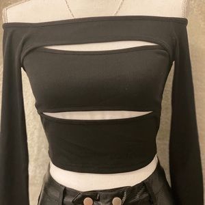 Off the shoulder shirt